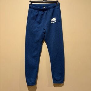 Roots men's athletic comfy joggers pants size XS